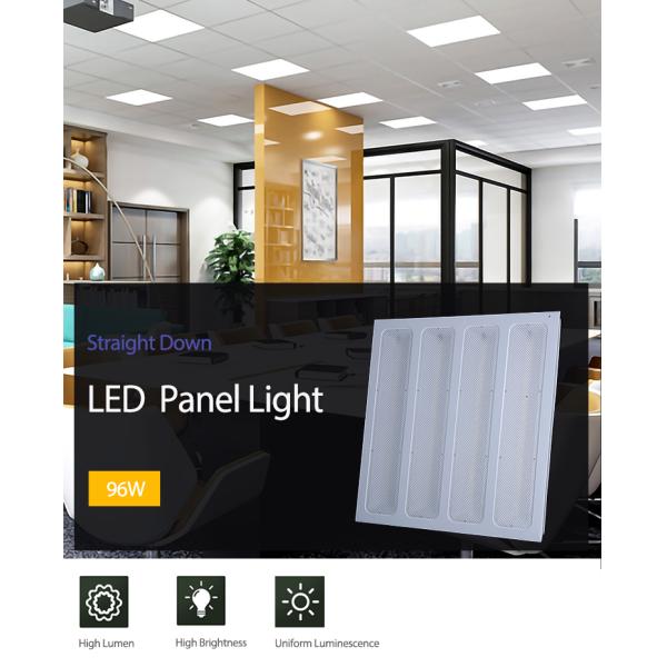 96W120W 140W Flat Panel Lamp 600*600 Indoor Square Aluminum Ceiling Light Panel Light