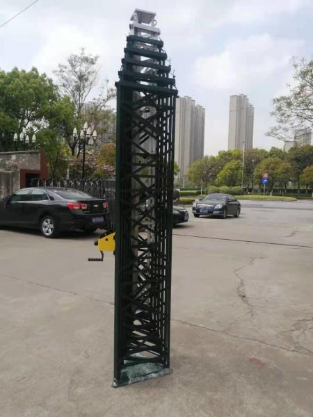 30m Self Supporting Tower Cell On Wheels Telescopic Tower 100ft