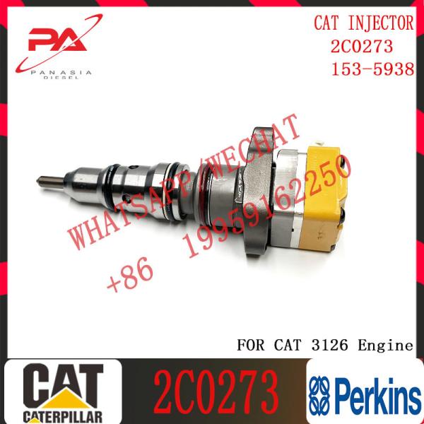 fuel injector 10R1262 174-7526 2C0273 198-4752 174-7526 232-1170 232-1171 174-7527 0R-9350  for Caterpillar Engine 3126