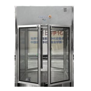 Double Door Clean Room Pass Box with HEPA Filter and Mechanical Locks for Lab