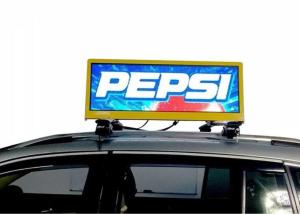 4200cd Taxi Roof Led Display , P4 Car LED Sign Display