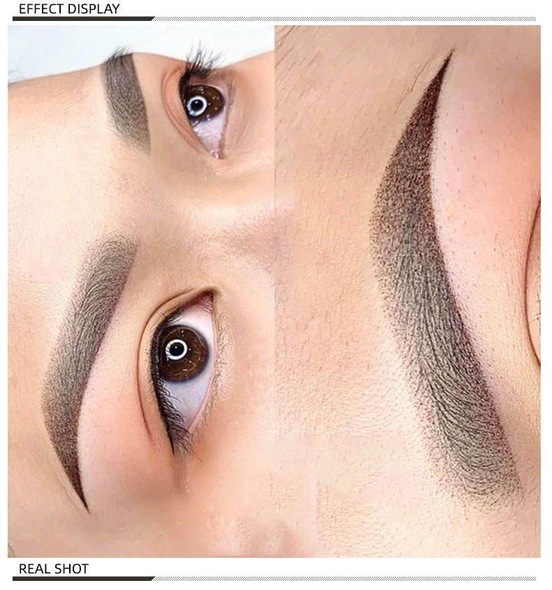 Одна ручка макияжа бортовой брови ручки ручки Microblading ручной постоянная