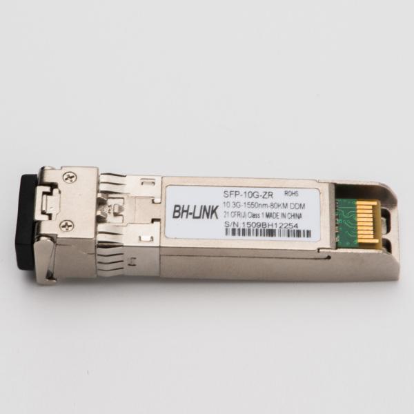 80KM 10G 1550nm SFP+ Optical Module Compatible With Huawei H3C Cisco SFP+10G-ZR