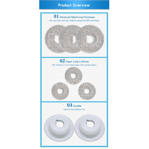 Muela abrasiva 105821 usada para el cortador Procut 800x/750x/500x de Topcut Bullmer