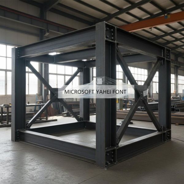 HDG Galvanised Prefabricated Industrial Steel Buildings Prefab Warehouse