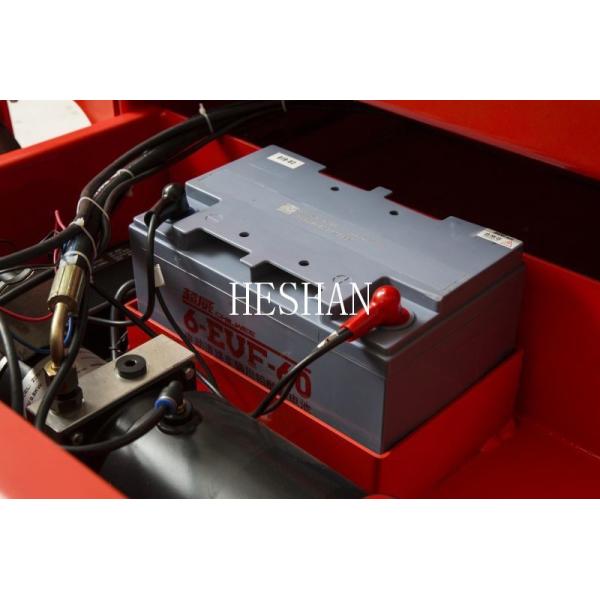 Semi электрические небольшие Scissor возможности прохода платформы 4.8M таблицы подъема узкие