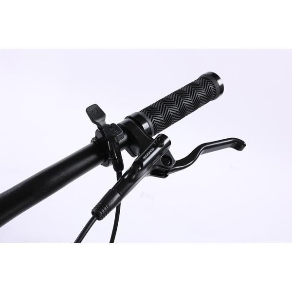 Aluminium Alloy Hollow Crankset Bicycle with SHIMANO Hydraulic Brake and Wire-controlled Air Lockable Fork