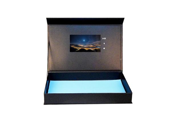 Magnet Switch LCD Video Gift Box Full Colors For Business Promotion