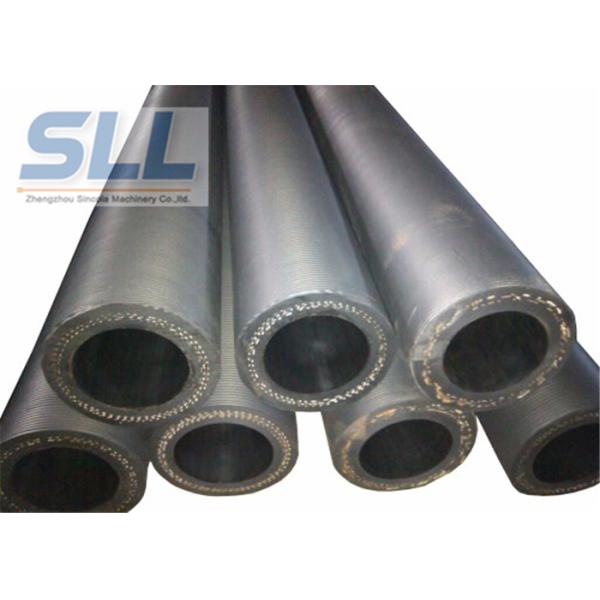 Peristaltic Concrete Pump / Flexible Tube Pump High Elastic Rubber Outer Layer