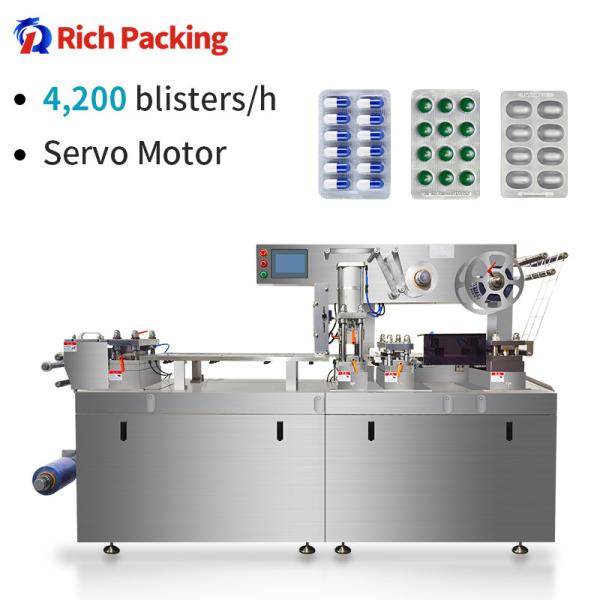 Comprimido de Mel Comprimido Blister Selador Máquina Automática de Embalagem Blister