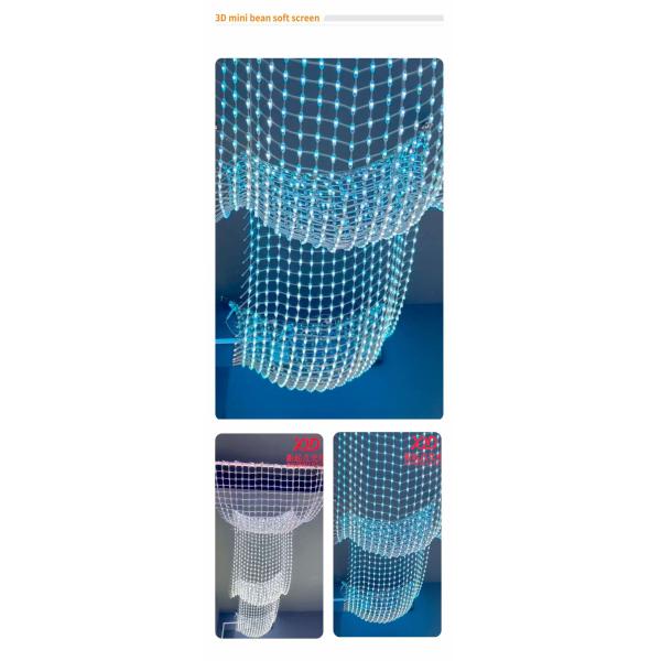 Mini Beans 3D Pixel Led Para Empresa Club nocturno Hotel Festival Decor Point Light