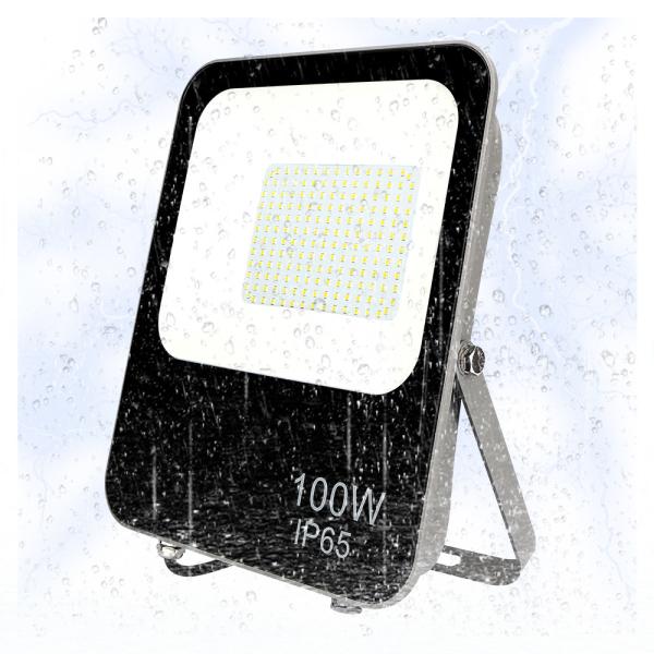 Slimline IP56 100W 247*293*41mm Outdoor LED Flood Lights