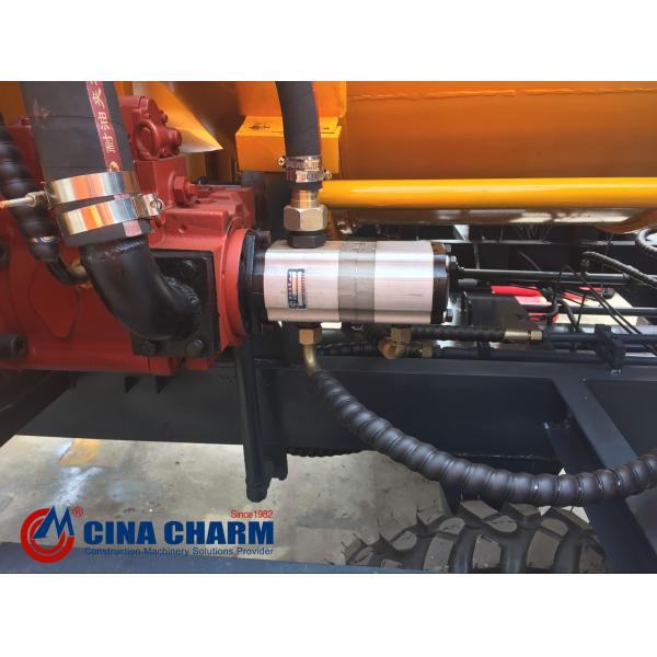 La remorque de haute performance a monté la pompe concrète 30m3/H BS30D pour le transport de boue