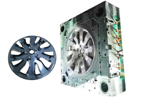Modelagem por injeção feita sob encomenda dos plásticos de Ford Wheel Hubcap S136 do carro das peças sobresselentes