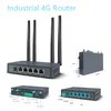 Industrial 4G Router with SIM Slot, 2.4G 300Mbps IoT 4G Wireless Router