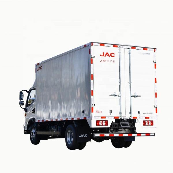 JAC 4x2 Cargo Van Truck Transit Box à rangée unique Truck à 5 vitesses