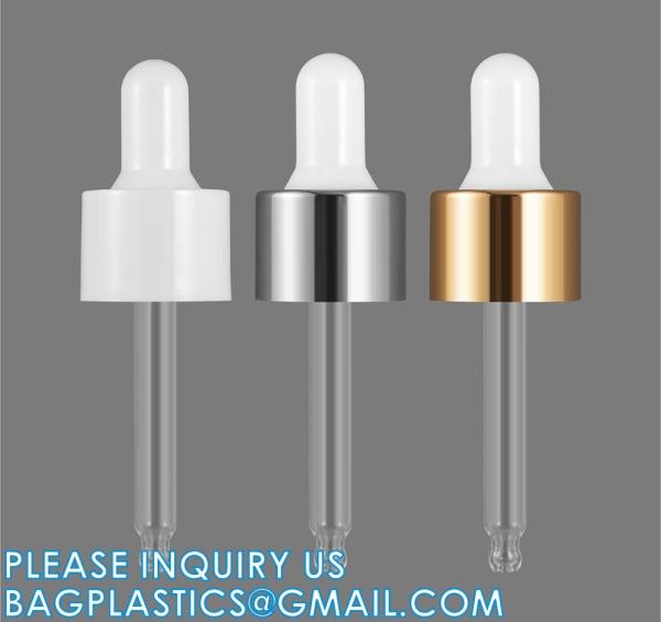 Glass Dropper Plastic Serum Bottle Essence 20ml 30ml 50ml, Tincture Bottles, Essential Oils, Travel Storage