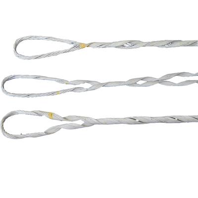 ADSS And OPGW Cable Accessories Preformed Wire Grip Outdoor Silver Color