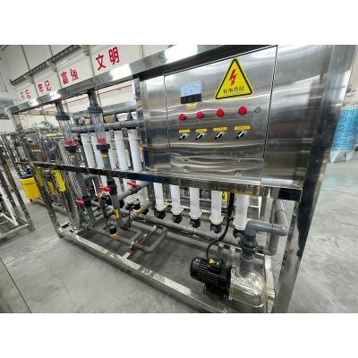 High Capacity 5000L / H Ultrafiltration Water Treatment Machine For Fabric Production