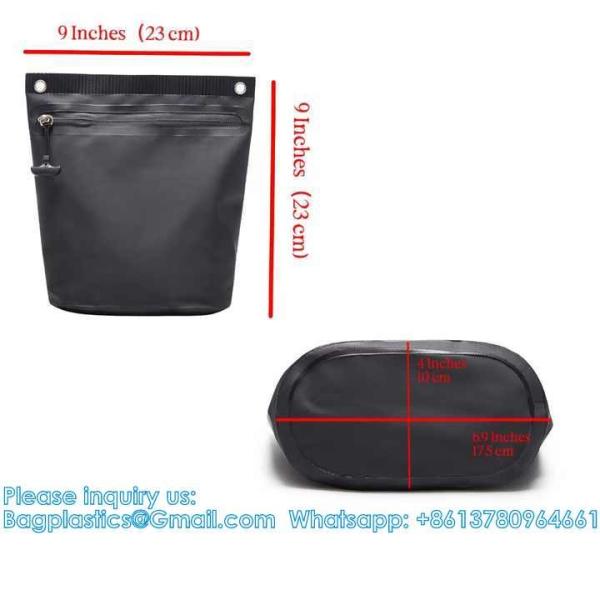 Custom Logo Waterproof Bag PVC Tarpaulin Fishing Bags Washing Bag Made With Welding Process