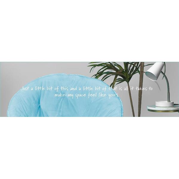 Folding Moon Chair - Large Saucer UFO Chair with Collapsible Metal Frame, Moon Round Camping Chair