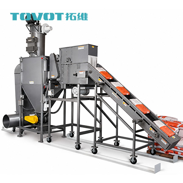 Robot Bag Emptying System 380V 50Hz Three Phase For Food Grade Powder And Granule Handling
