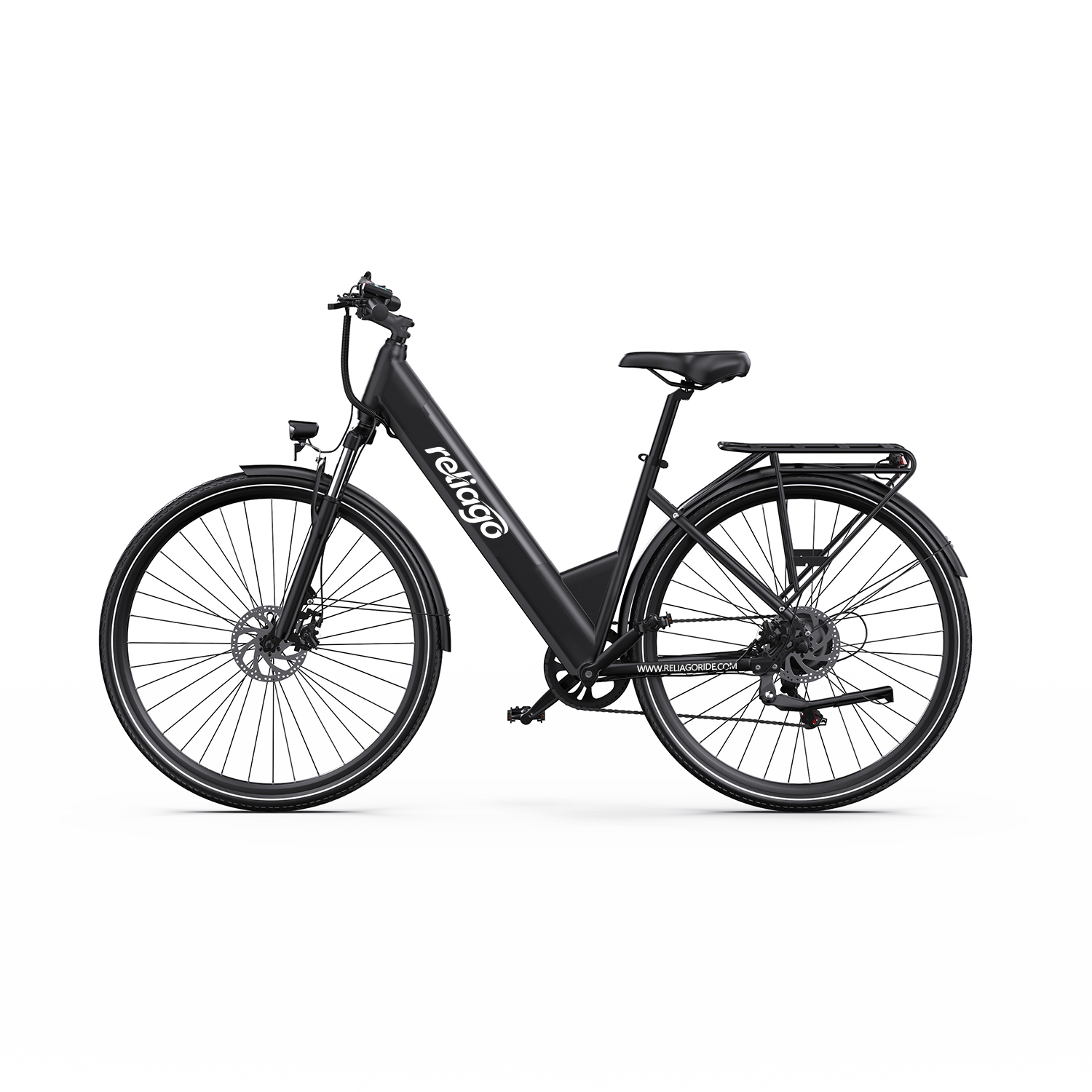OT12 36V 13Ah Electric Hybrid Bike 250W City Commuter E-Bike With 27.5 Wheels And LCD Display