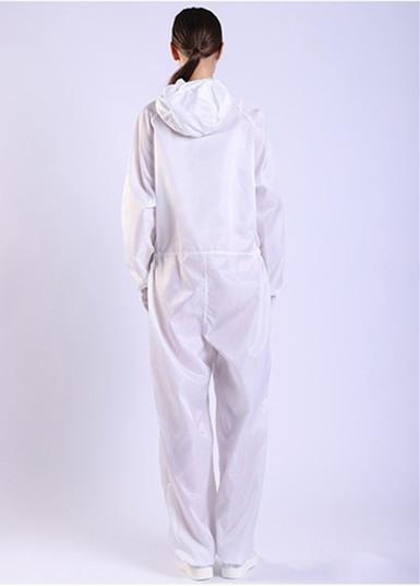 Dust Free Hooded Anti Static Garments ESD Safe Clothing Food Machinery Electronics