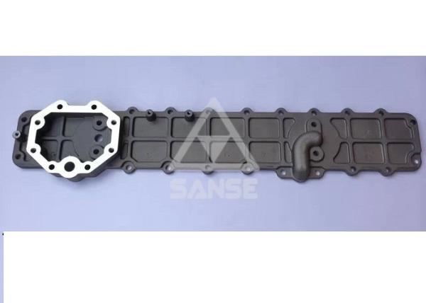 Alloy Steel Engine Oil Cooler Kit / Oil Cooler Housing Excavator Engine Parts