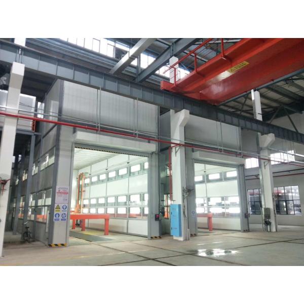 Military Spray Booth with Manlift working Platform Paint booth