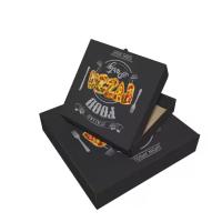 Type de papier Carton Biodégradable Boîtes à pizza Kraft Emballage de restauration rapide ondulé écologique