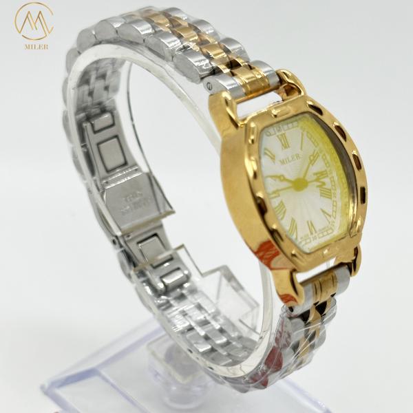 Luxury Design Fashion Watch for Women Stainless Steel Strap Gift Watch