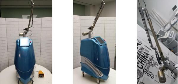 755nm Pico Nd Yag Q Switch Laser Pigment Tattoo Removal Skin Rejuvenation Beauty Machine