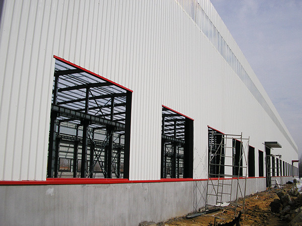 Custom Steel Structure Manufacturing Factory Painted Hot Galvanized Steel Buildings