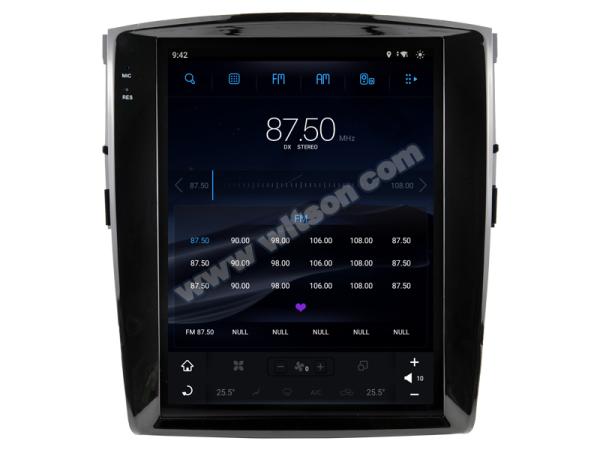 12.1 Screen Tesla Vertical Android Screen For Mitsubishi Pajero V93 V97 V98 2012-2015 Car Multimedia Stereo GPS Carplay