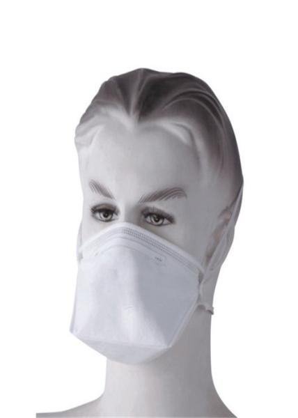 Disposable Antibacterial Face Mask Soft Non Woven With High Filter Efficiency
