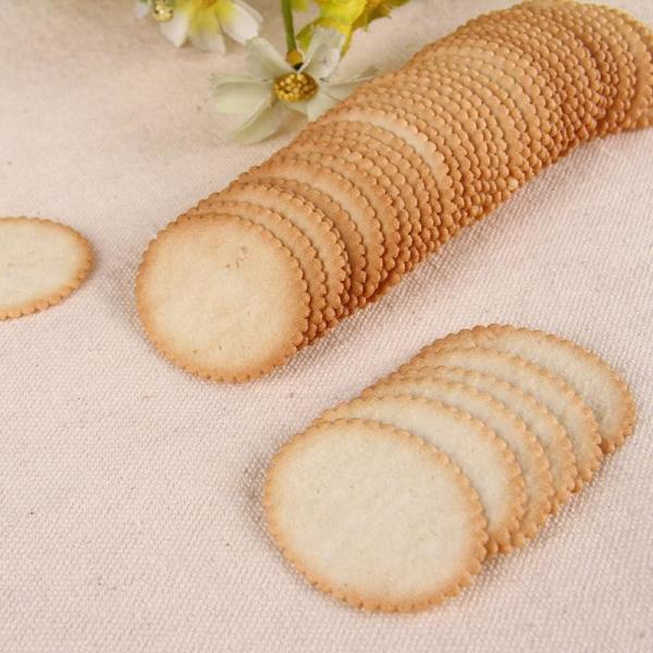 gosto doce duro italiano das cookies MOQ 100 CTN da gema de ovo cozido 150g com certificado