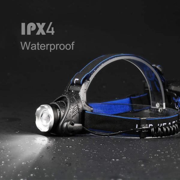 Приятеля ночи электрофонаря Headlamp света безопасности УДАРА СИД наивысшей мощности звероловство перезаряжаемые водоустойчивого красного располагаясь лагерем