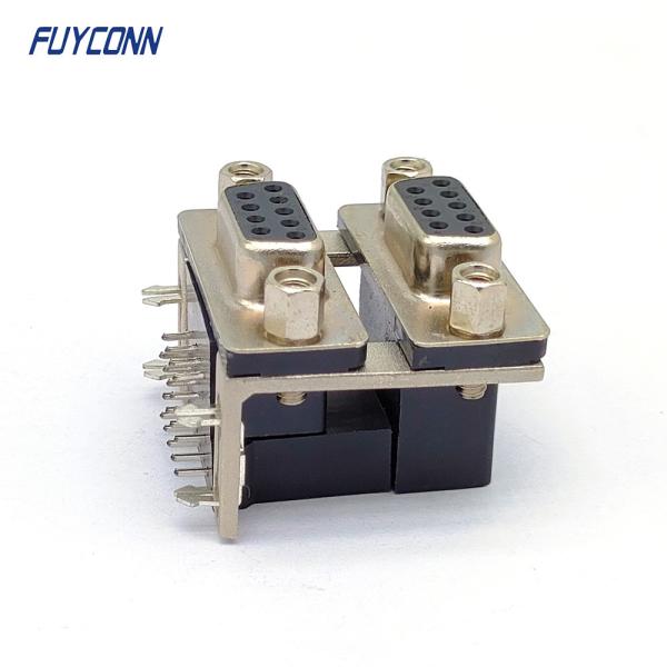 Female To Female D-SUB Connector 2*9pin 2*15pin 2*25pin 2*37pin Twins DB Connector