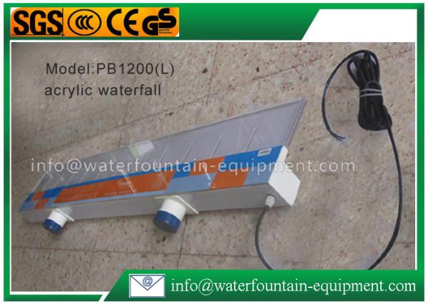 Plastic Waterfall Blade Water Fountain Equipment Various Sizes Outdoor Decoration