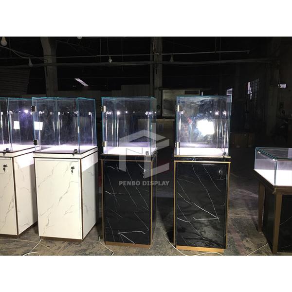 exhibición al por menor al revés 950m m de la joyería del MDF de las vitrinas de la joyería de 1100*600m m altos