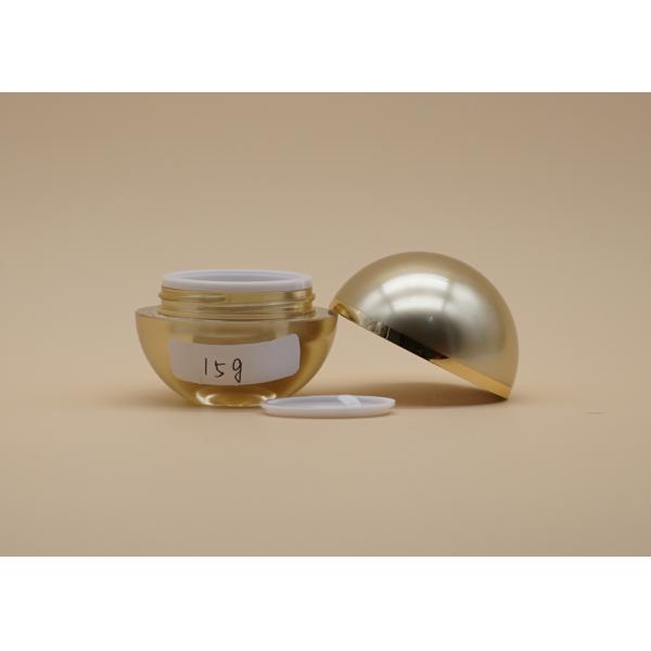 Формы опарника золота печатание логотипа косметической Креам сферически изготовленное на заказ для личной заботы