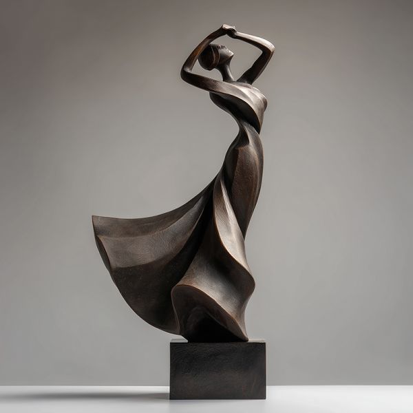 Customized Bronze Figure Statue Sculpture Woman Sculpture Art For Indoor Decor