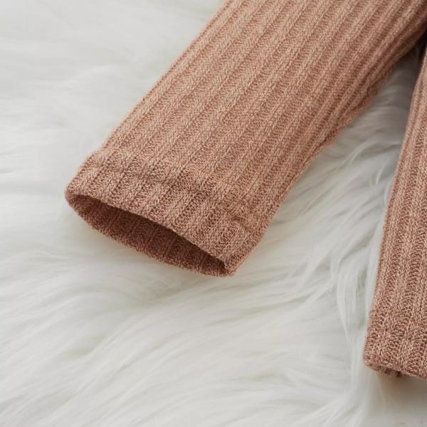 Polyester Autumn Spring Children'S Clothing Bow Cardigan Wool Knitted Coat