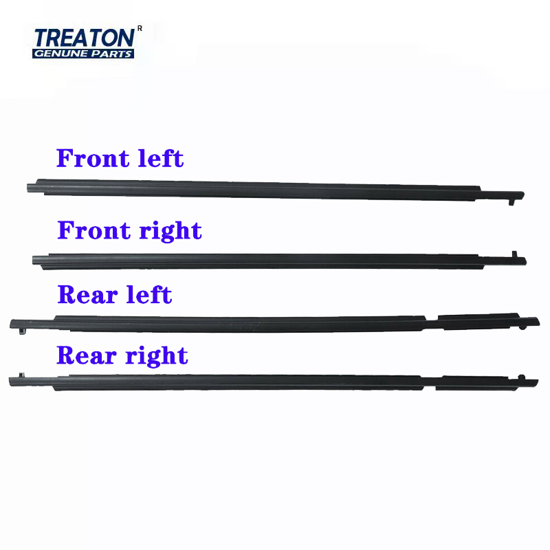 Treaton Bady Parts 75720-06100 75710-06100 Window Moulding Weatherstrip Seal Belt for Camry