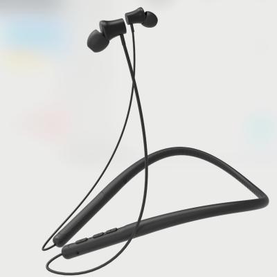 Conception déchiquetée de la bande d'encolure 96mAh de silicium d'écouteurs noirs de Bluetooth