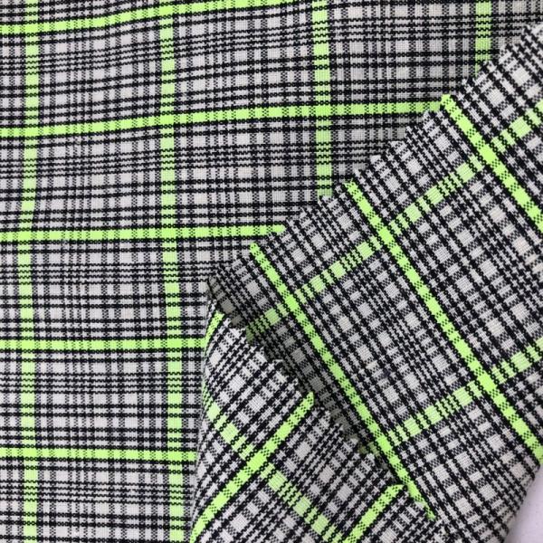 Wholesale Custom 170gsm Organic Eco-Friendly Striped Fabrics 73% Cotton 27% Linen for Girls' Dresses and Suits