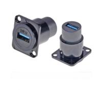 Conector de datos USB 3.0 de aleación de zinc para transferencia de datos de audio Diseño a prueba de polvo y duradero