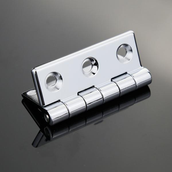 Zinc Alloy Electronic Accessory Metal Door Hinge Rotaing 270 Chrome Plated