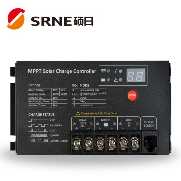 150V 30 Amp Mppt Solar Charge Controller Waterproof For Solar Lamp Outdoor